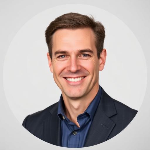 Avatar of James B. - Professional headshot of a man named James, friendly smile, professional appearance, circular crop