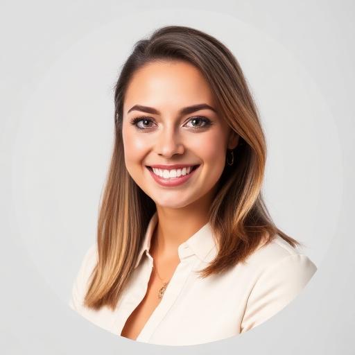 Avatar of Sarah J. - Professional headshot of a woman named Sarah, friendly smile, professional appearance, circular crop